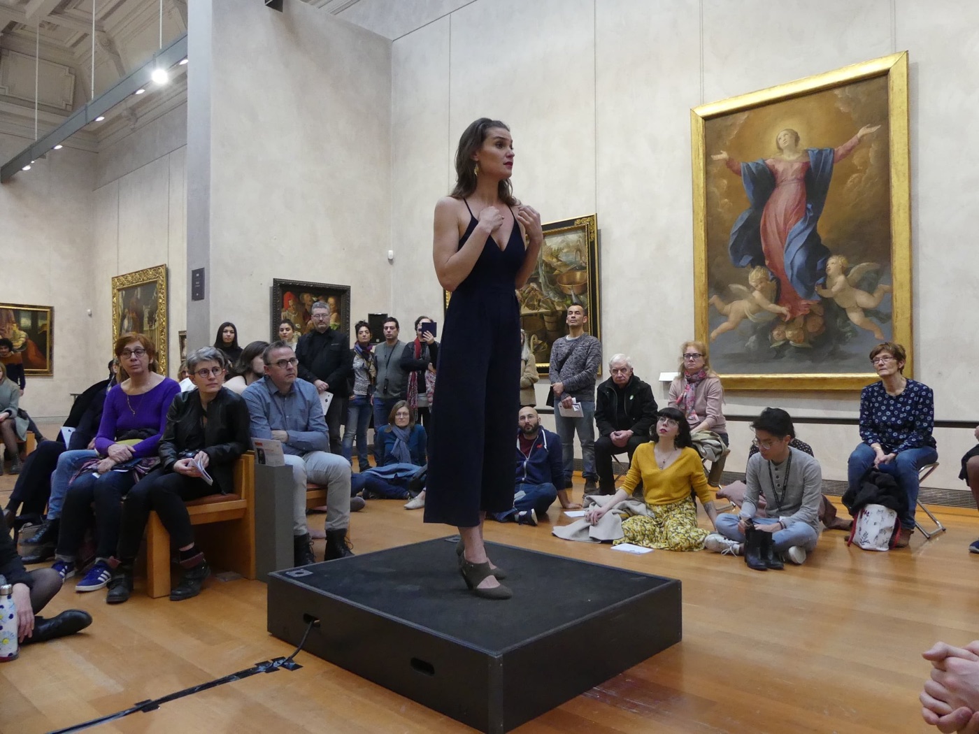Lorraine Tisserant en performance